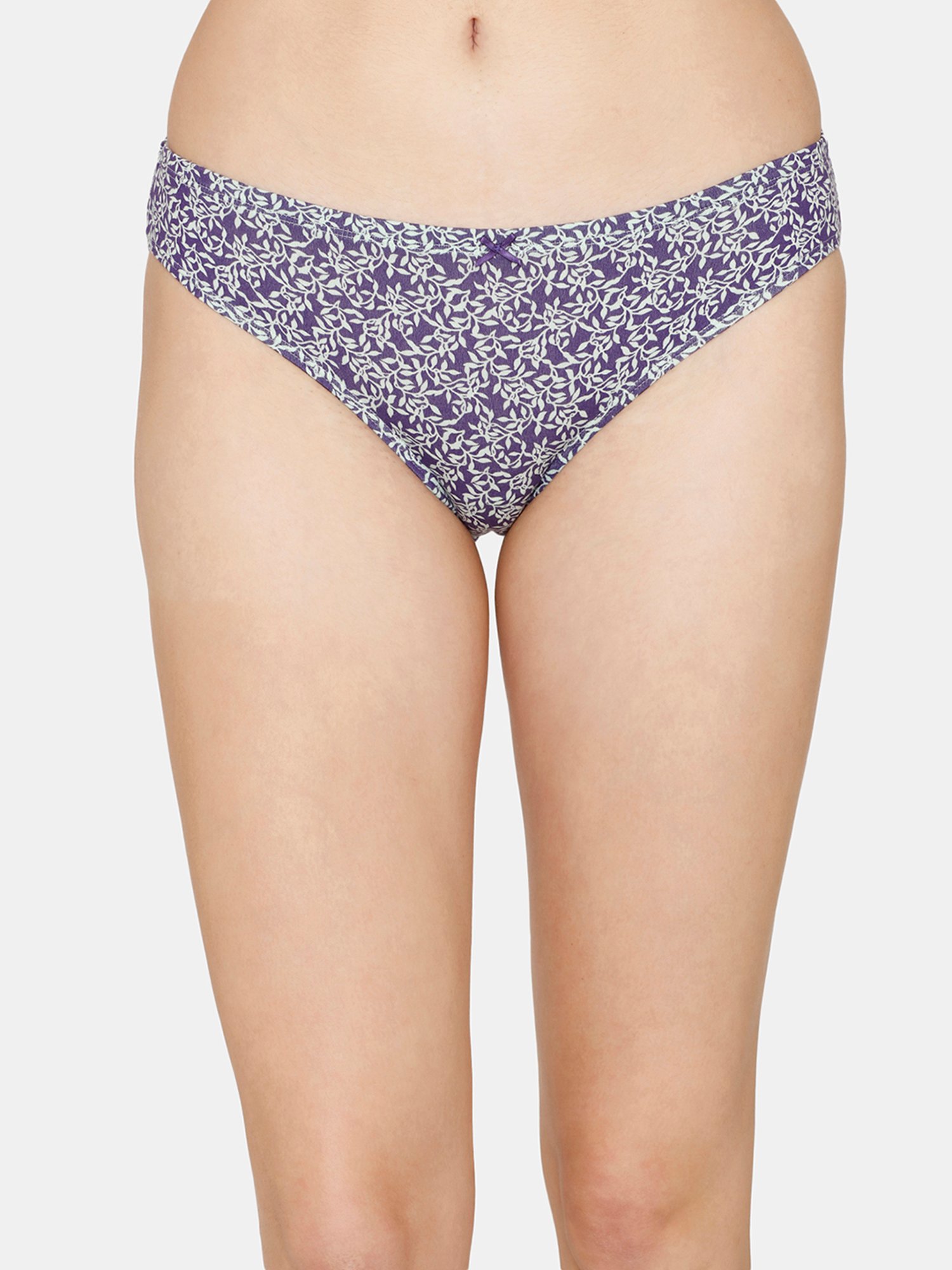 Zivame Assorted Printed Bikini Panty  - Pack of 3