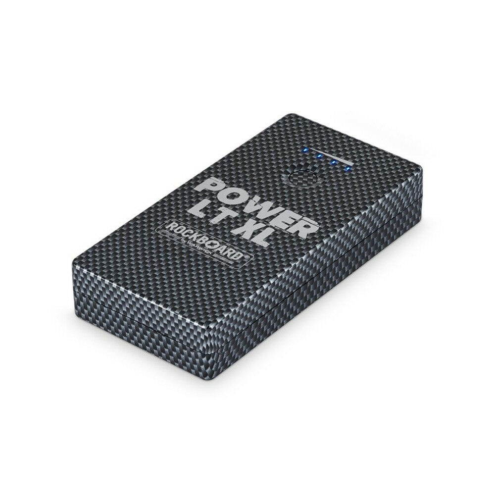 RockBoard Power LT XL Rechargeable Effects Pedal Mobile Power Bank, Carbon