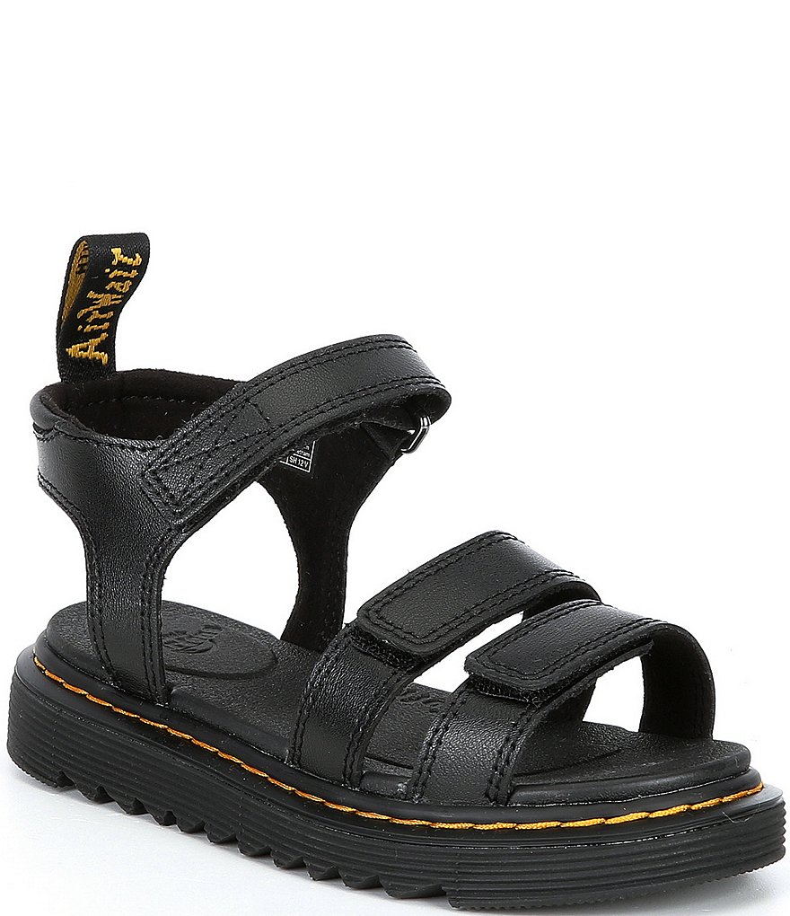 Dr. Martens Girls' Klaire Leather Sandals (Toddler)