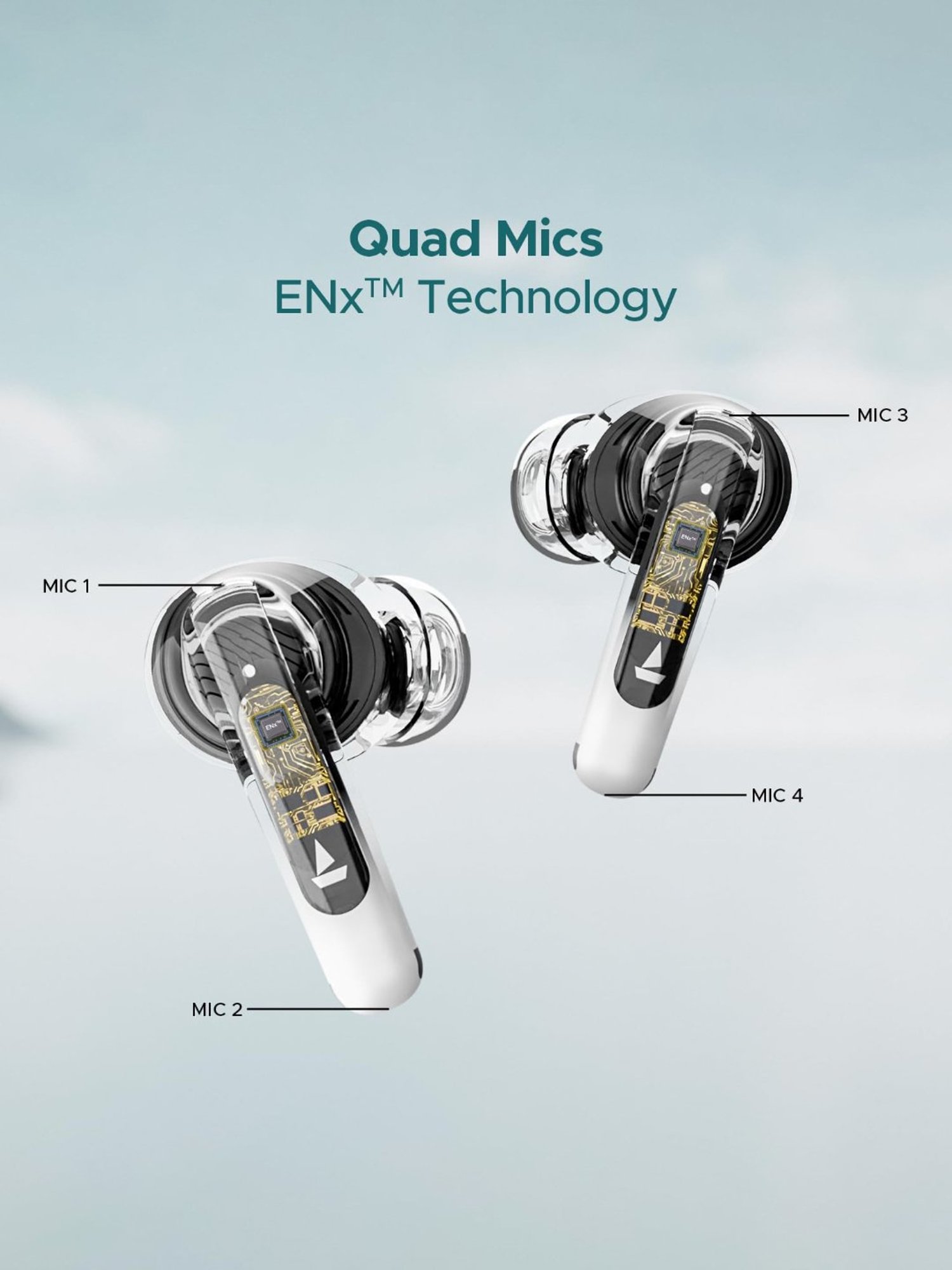 Boat Airdopes 141 ANC In Ear BT Earbuds with 32 dB ANC & 42 Hrs Playback (White, True Wireless)