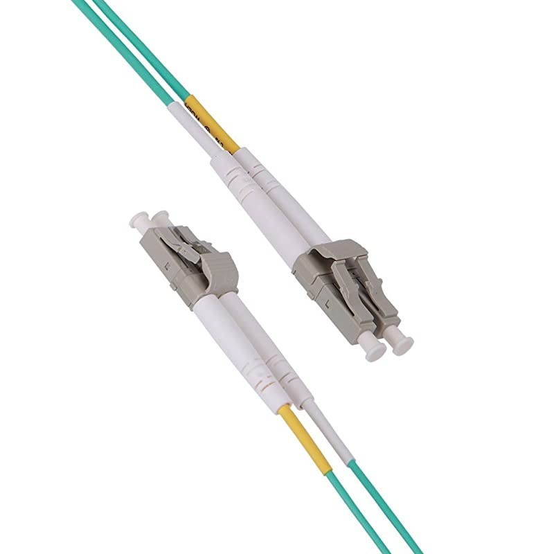 to Fiber Optic Cable Multimode Duplex OM3 10Gb 50125um LSZH 20Meter Available 1m 30m