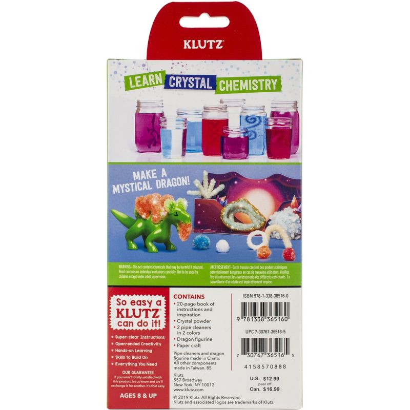 Grow Your Own Crystal Animal Kit-Dragon