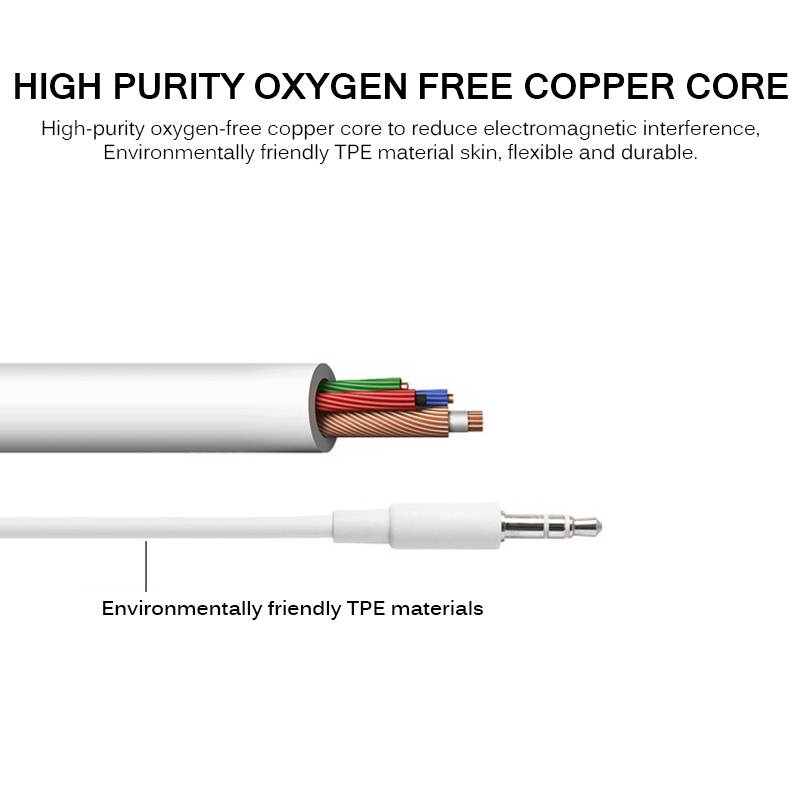 3.5mm Wired Headphones Round Interface Over Ear Foldable Headsets Bass HiFi Sound Music Stereo Earphone Black