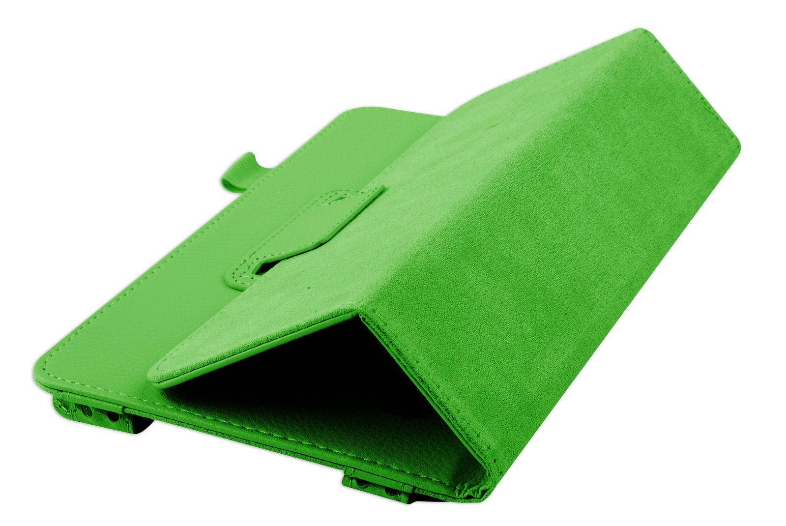 Hellfire Trading Magnetic PU Leather Case Cover for Samsung Galaxy Tab 4 8" T330 - Black