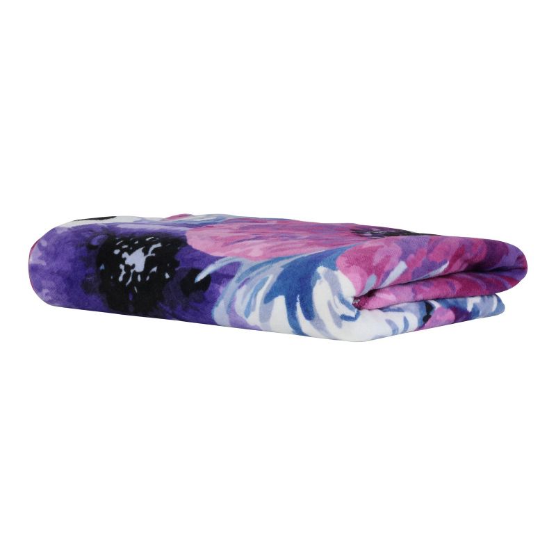 Roundie Aloha Printed Beach Towel Pink/Blue - Peach & Oak