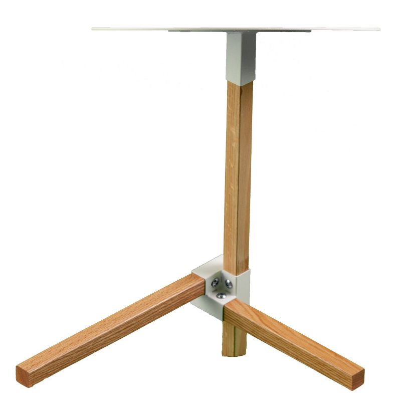 Ochina Round Accent Table White - Holly & Martin