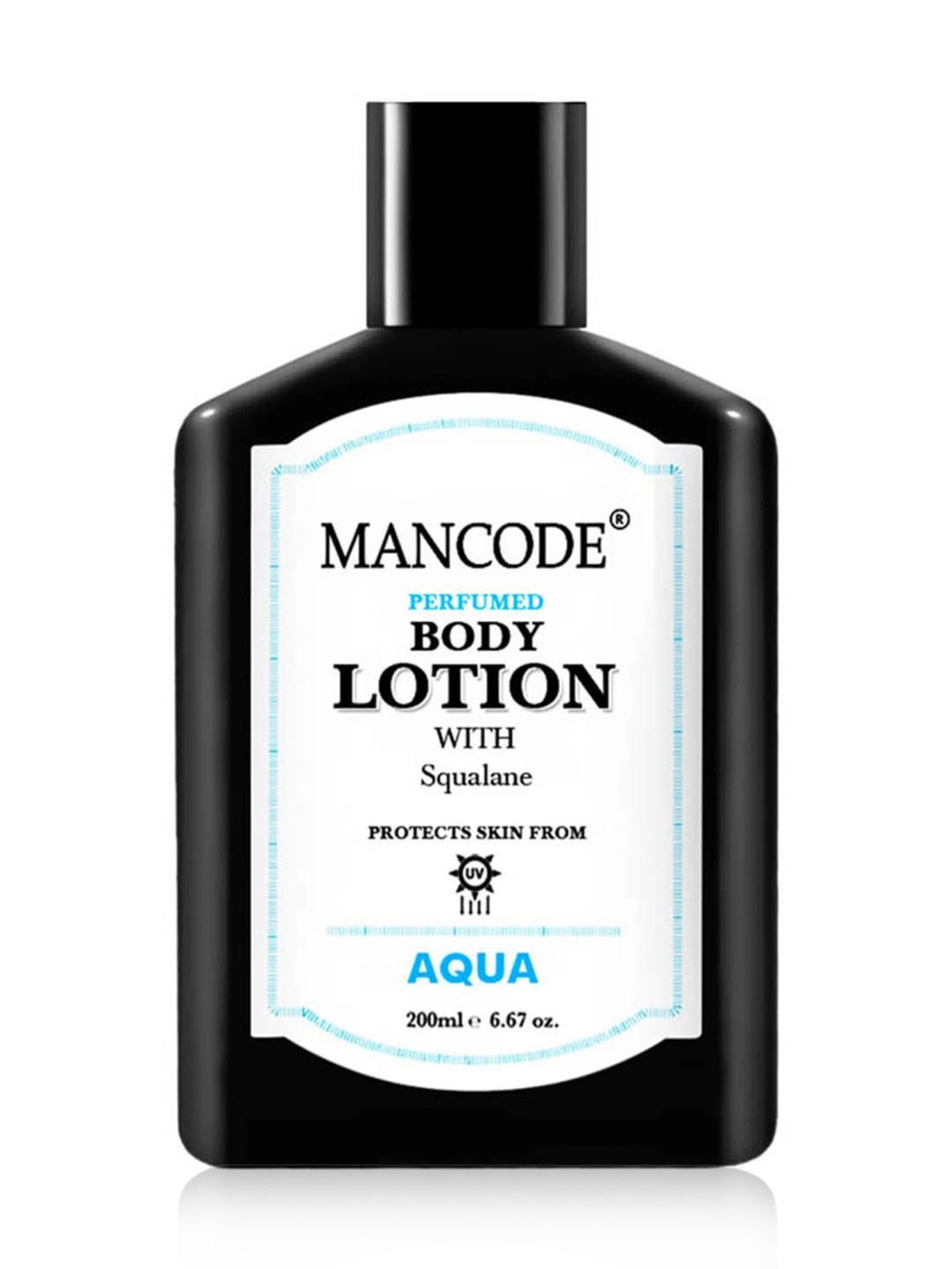 Mancode Aqua Perfumed Body Lotion with Squalane - 200 ml