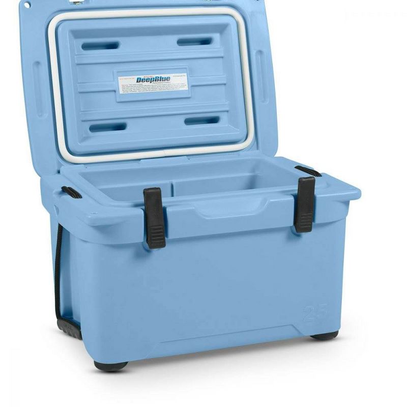 Engel 5.2 Gallon 24 Can 25 High Performance Roto Molded Ice Cooler, Arctic Blue