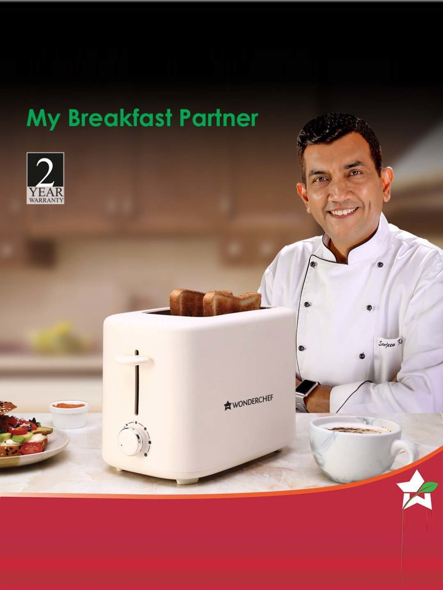 Proctor Silex 2-Slice Toaster - Black