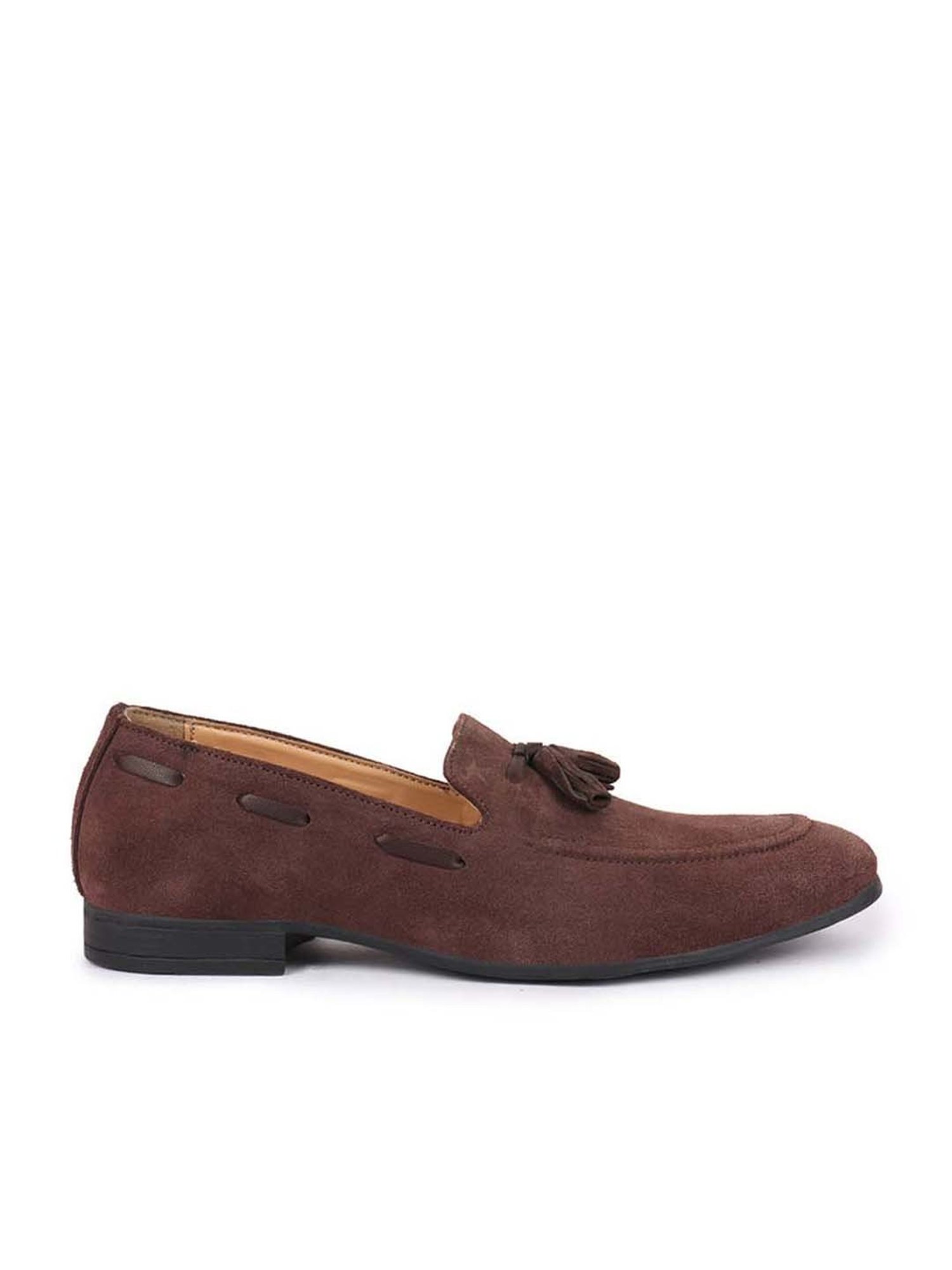 Fausto Men's Brown Boat Shoes