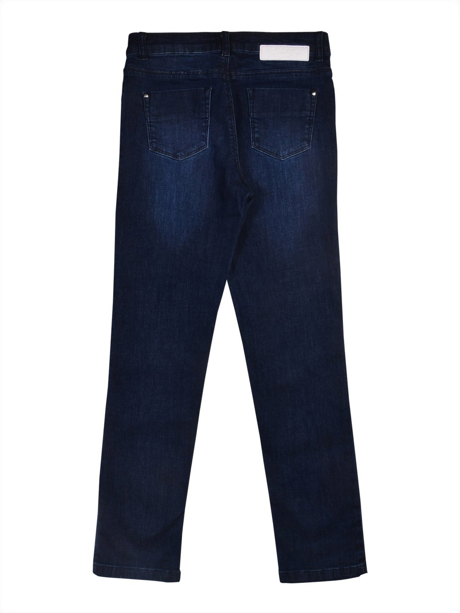 Gini & Jony Girls Navy Printed Jeans