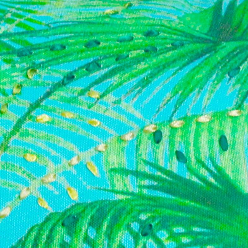 26" x 14" Butterfly Palm Oblong Patio Throw Pillow - New York Botanical Garden