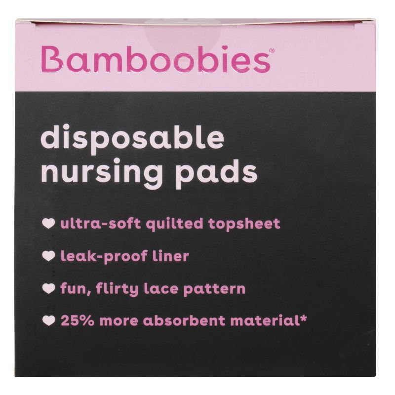 Bamboobies Disposable Nursing Pads- 60ct