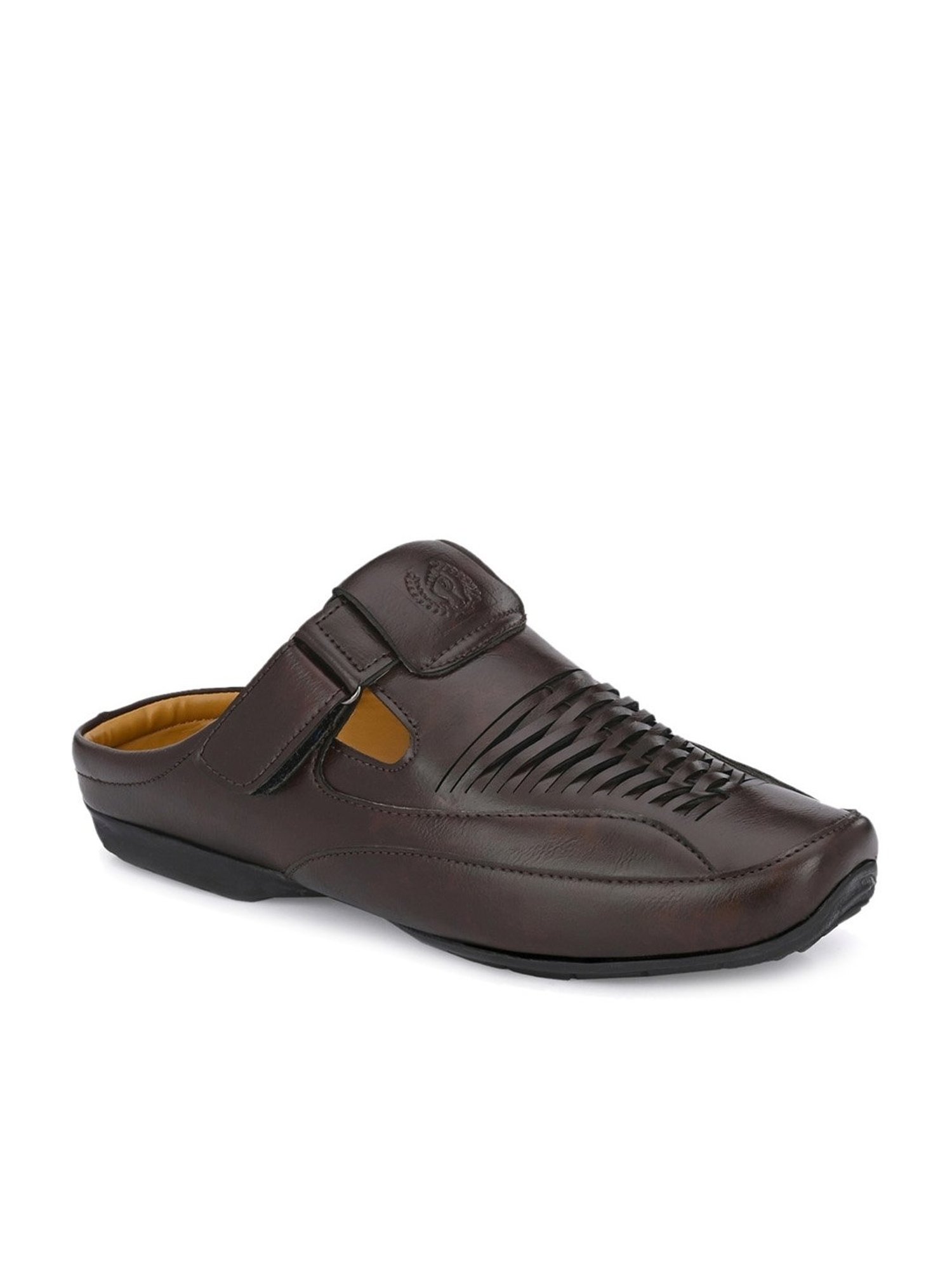 Prolific Men's Roman Brown Mule Shoes