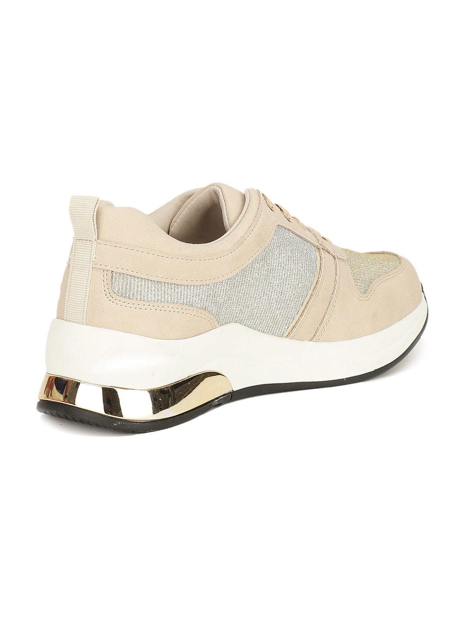 Bata Women's Beige Running Shoes
