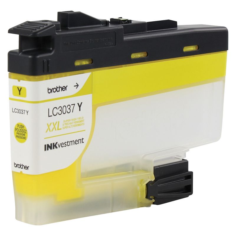 Brother LC3037Y INKvestment Super High-Yield Ink, 1500 Page-Yield, Yellow 