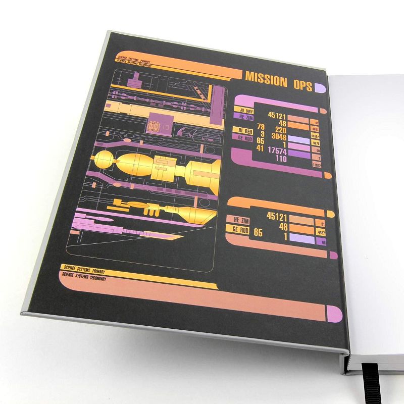 Crowded Coop, LLC Star Trek: The Next Generation PADD Hard Cover Journal