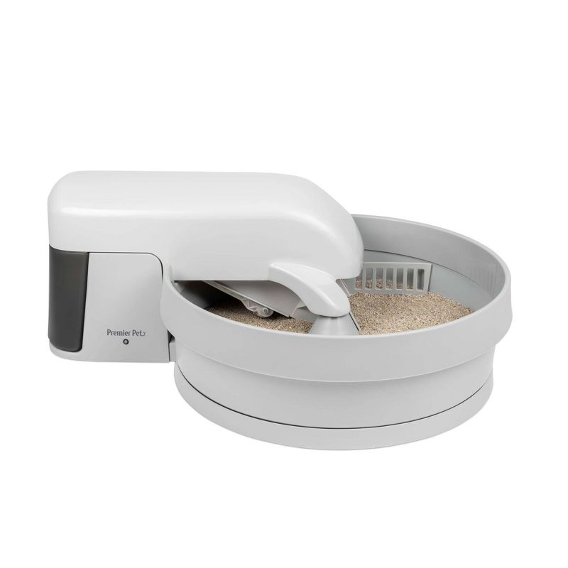Premier Pet Auto-Clean Cat Litter Box System - Beige
