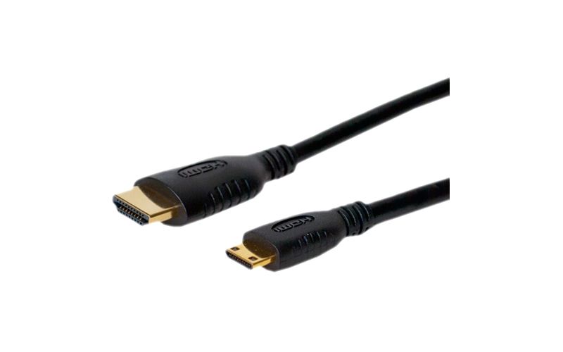 Comprehensive High Speed HDMI A To Mini HDMI C Cable 18 INCH - 1.50 ft HDMI A/V Cable for Digital Camera, Camcorder, Smartphone, Audio/Video Device