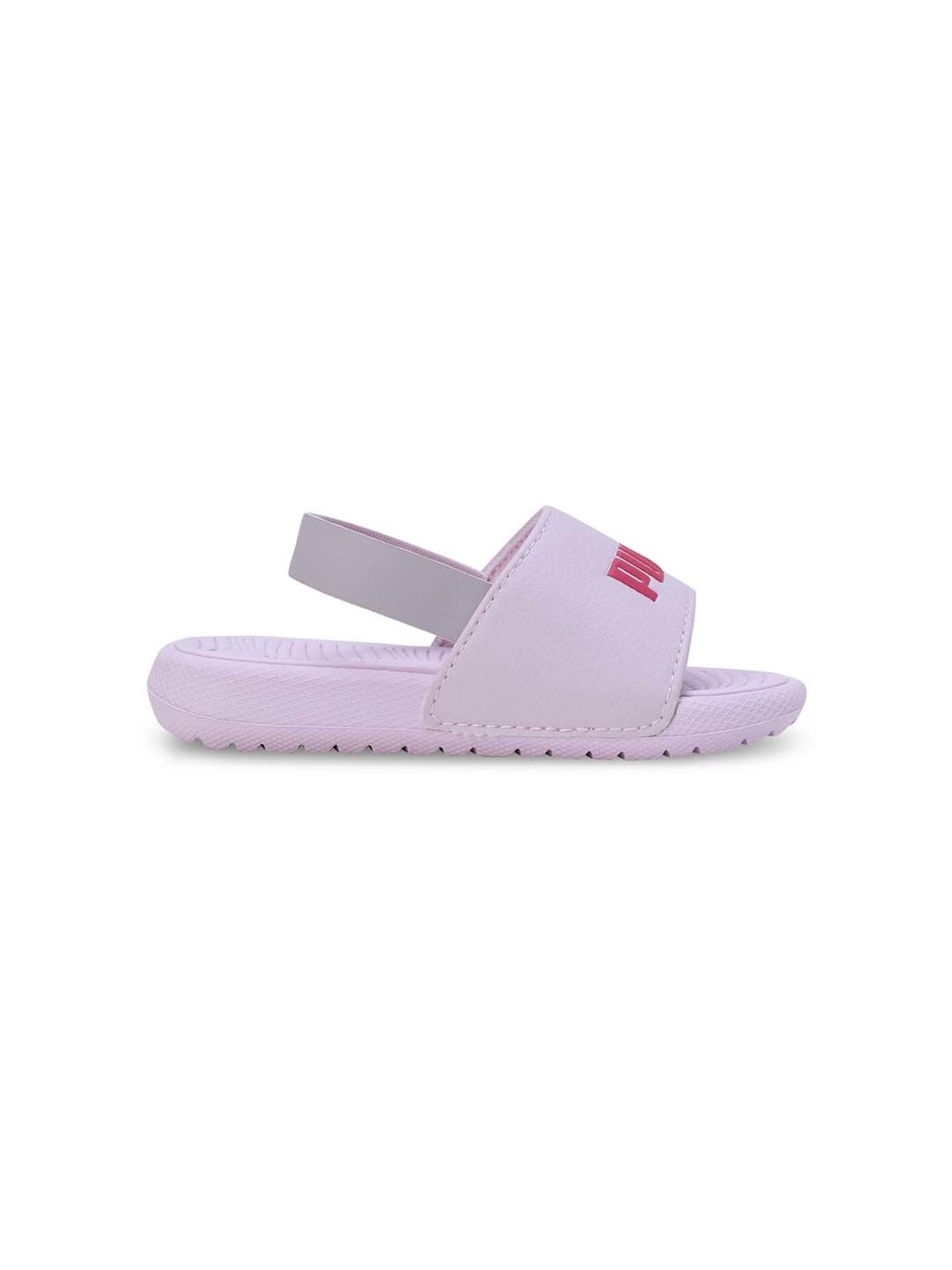 Puma Kids Cool Cat 2.0 Purple Back Strap Sandals