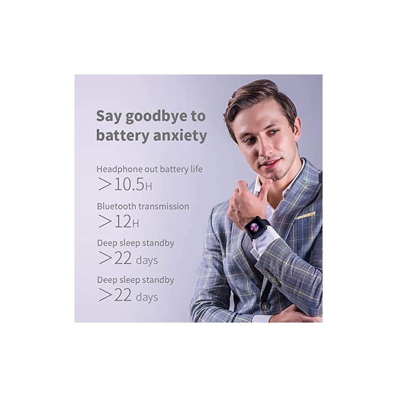 M5 AK4377 32bit /384kHz DAC chip Hi-Res Bluetooth Touch Screen MP3 Music Player with aptX/aptX HD/LDAC, USB Audio/DAC,Supports Calls and Sound Recordings(Titanium)