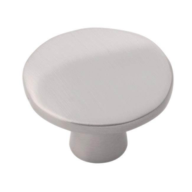 Belwith BWH076652 SN 1.37 in. Dia. Willow Cabinet Knob - Satin Nickel