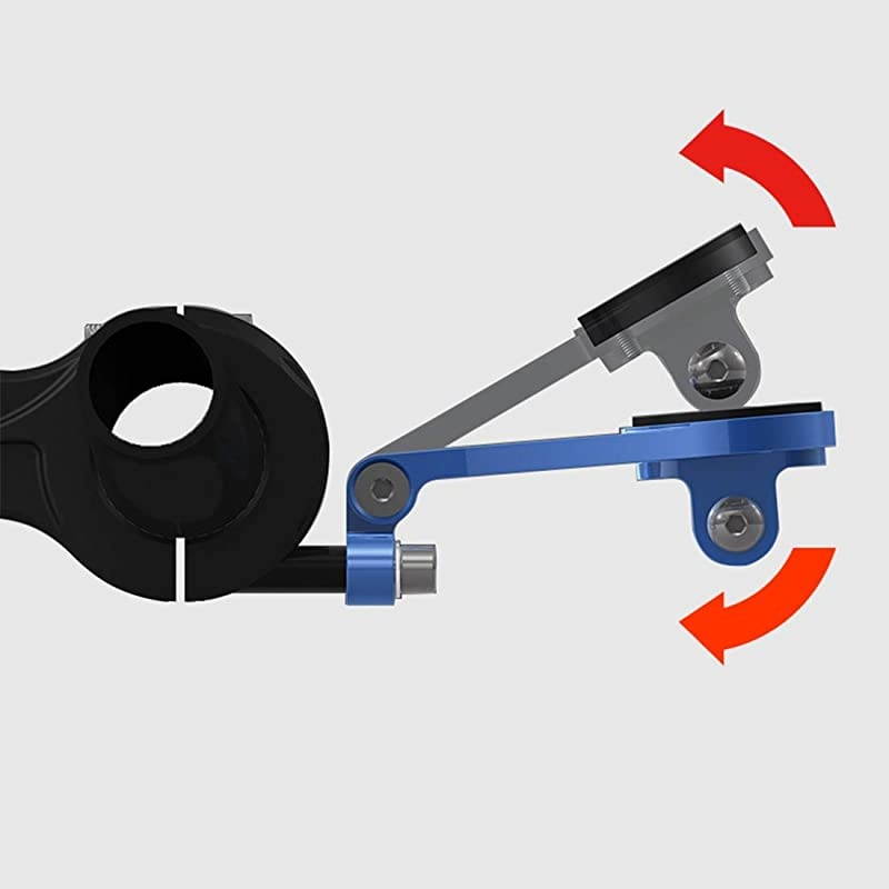 Adjustable Out Front Bike Computer Combo Extended Mount for Garmin Edge 25 130 200 500 510 520 800 810 820 1000 1030