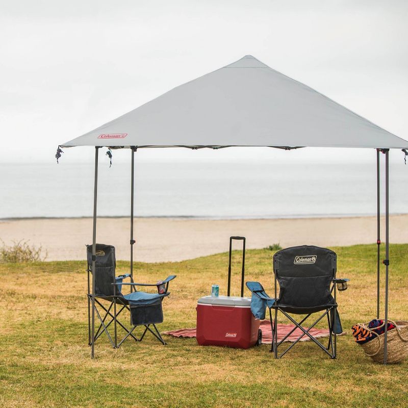 Mac Sports Heavy Duty Collapsible Folding All Terrain Beach Wagon, Red and Grey