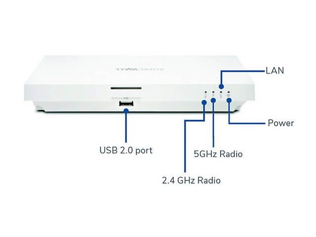 SonicWall SonicWave 231c IEEE 802.11ac 1.24 Gbit/s Wireless Access Point