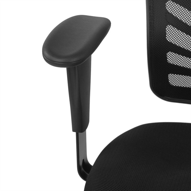 Mission Drafting Chair Black - Poly & Bark