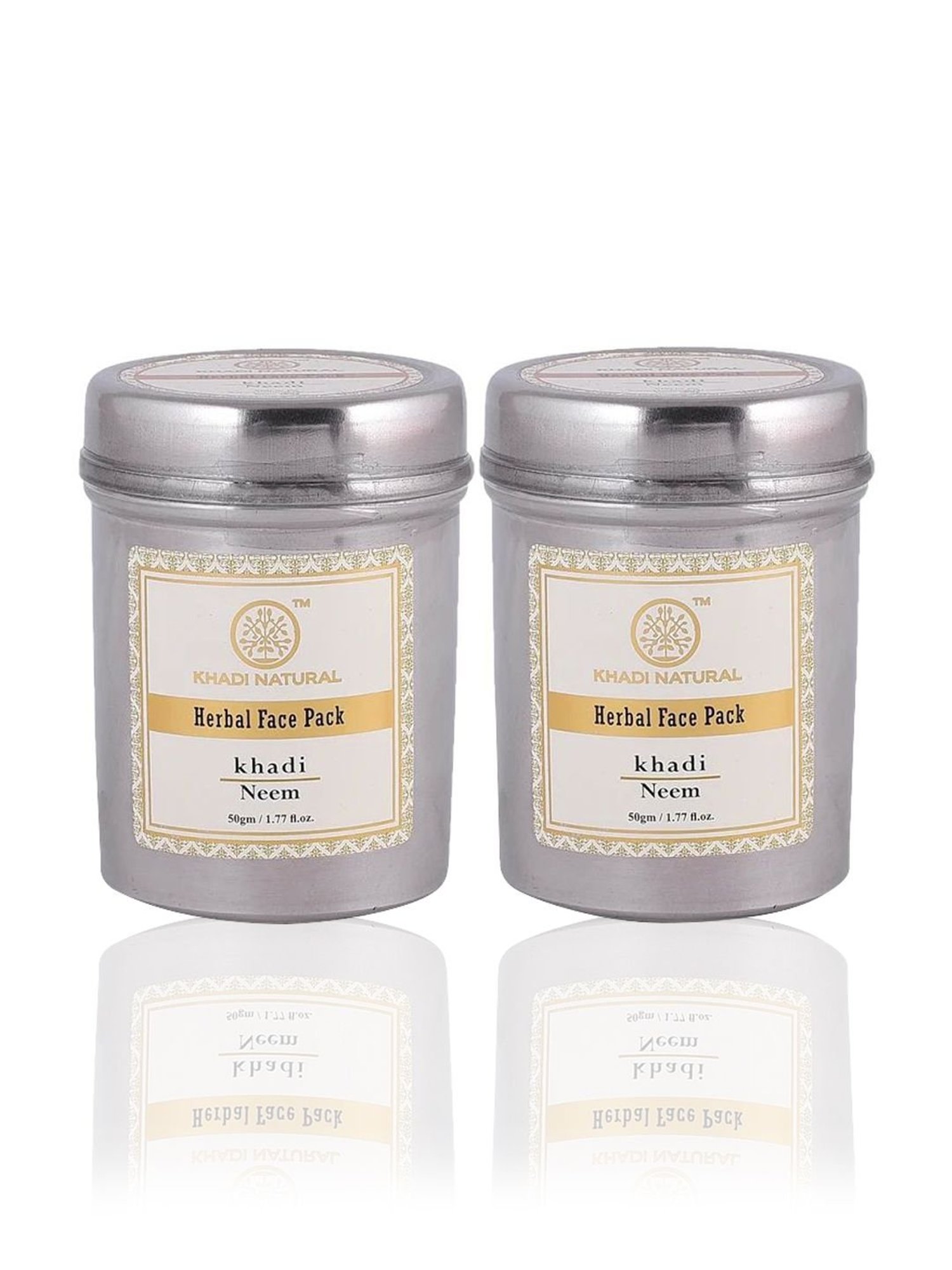 Khadi Natural Neem Face Mask Set of 2 - 100 gm