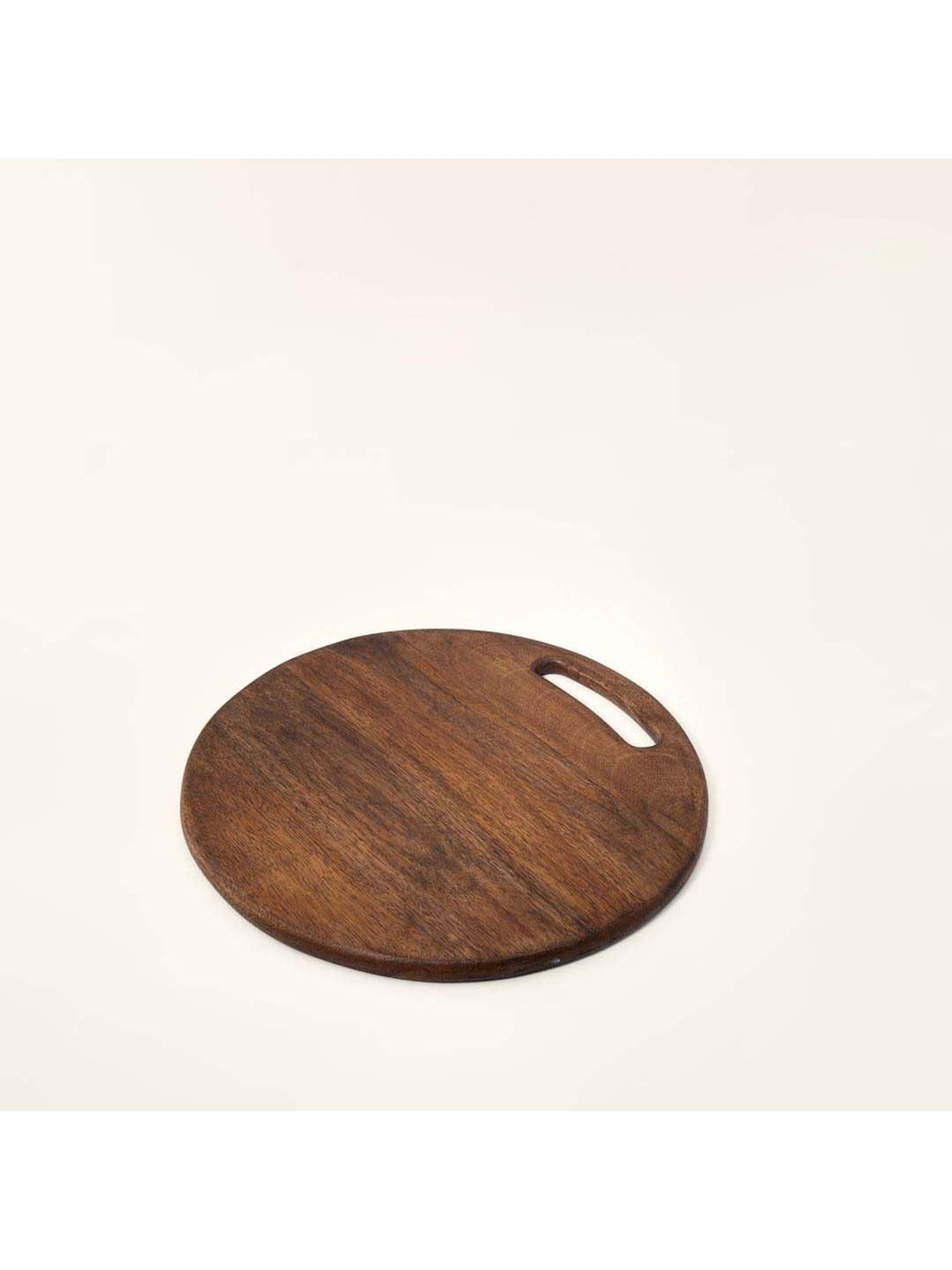 Crayton Natural Beige Mango Wood Chopping Board - Set of 1