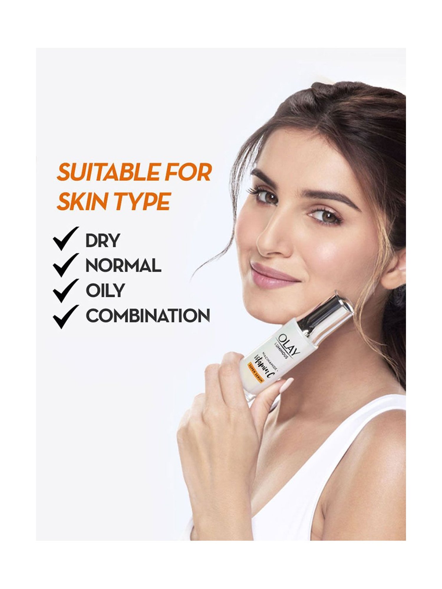 Olay Luminous Vitamin C Super Serum, with 99% pure Niacinamide - 30 ml