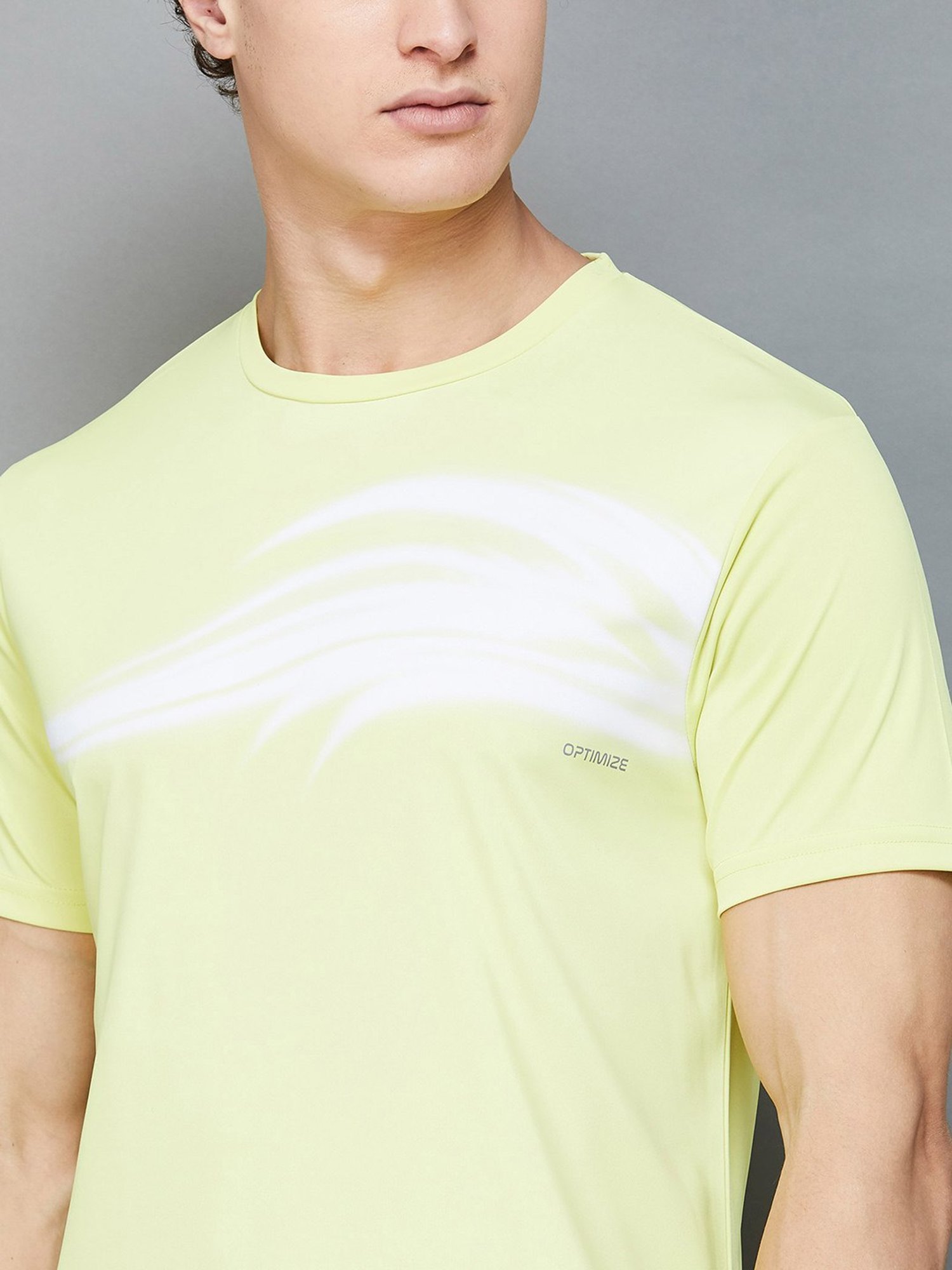 Fame Forever by Lifestyle Neon Regular Fit Printed Sports T-Shirts