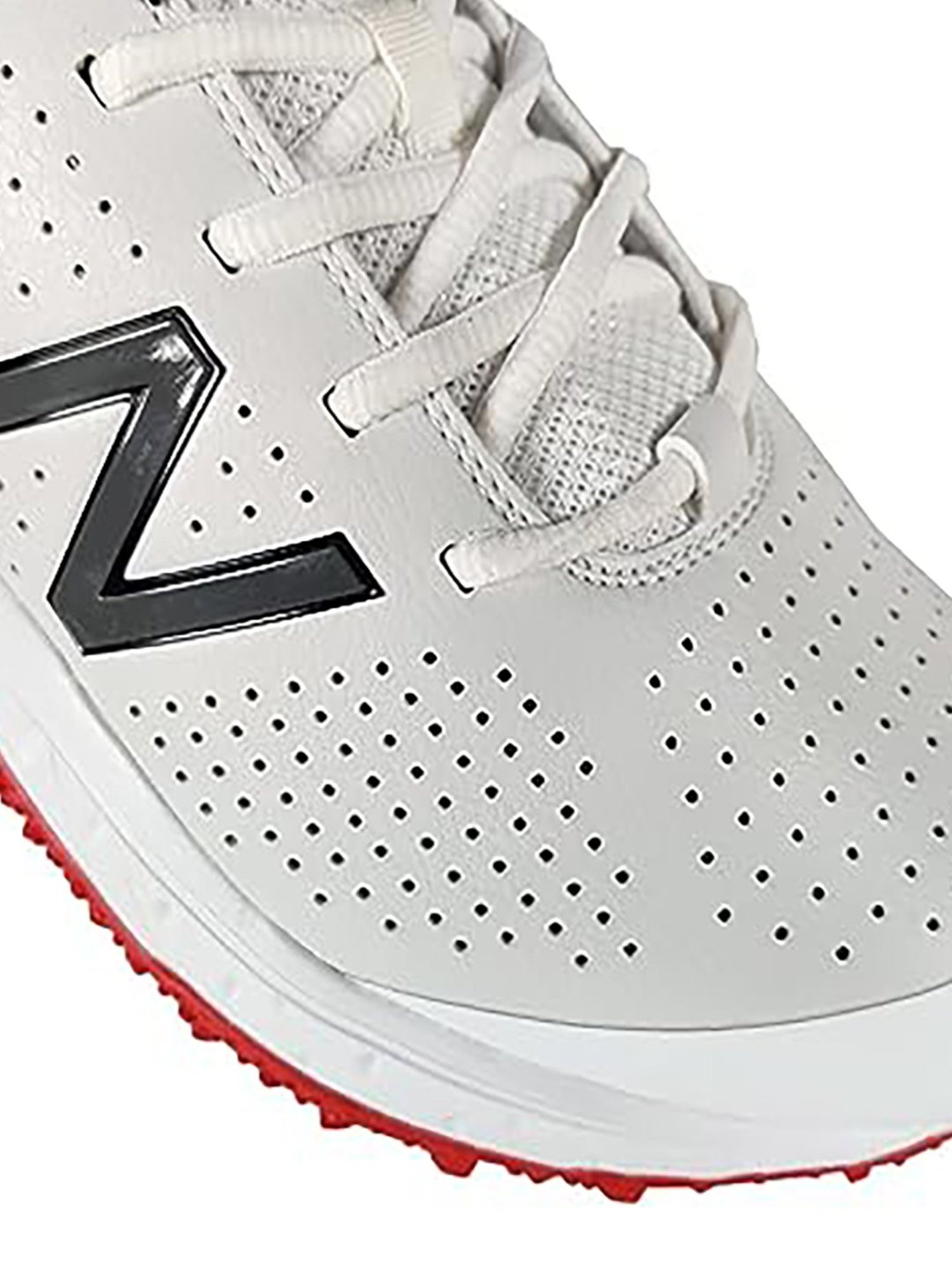 New Balance Men's 4020 White Cricket Shoes