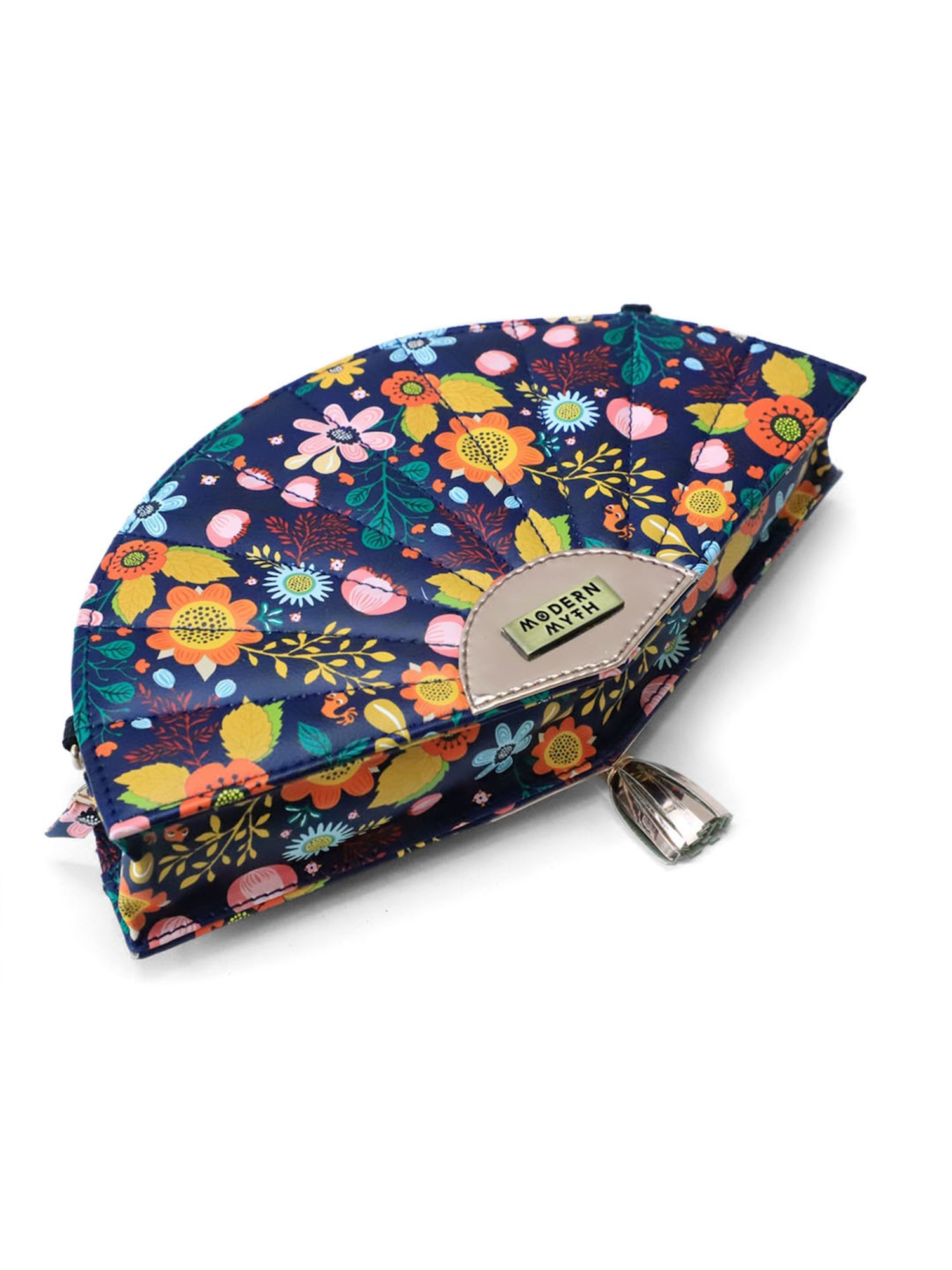 Modern Myth Multicolor Printed Medium Fan Cross Body Bag