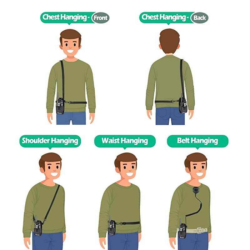 Multi-Function Pouch Case Holder for GPS Phone Two Way Radio - ZNC-D, Pack of 2