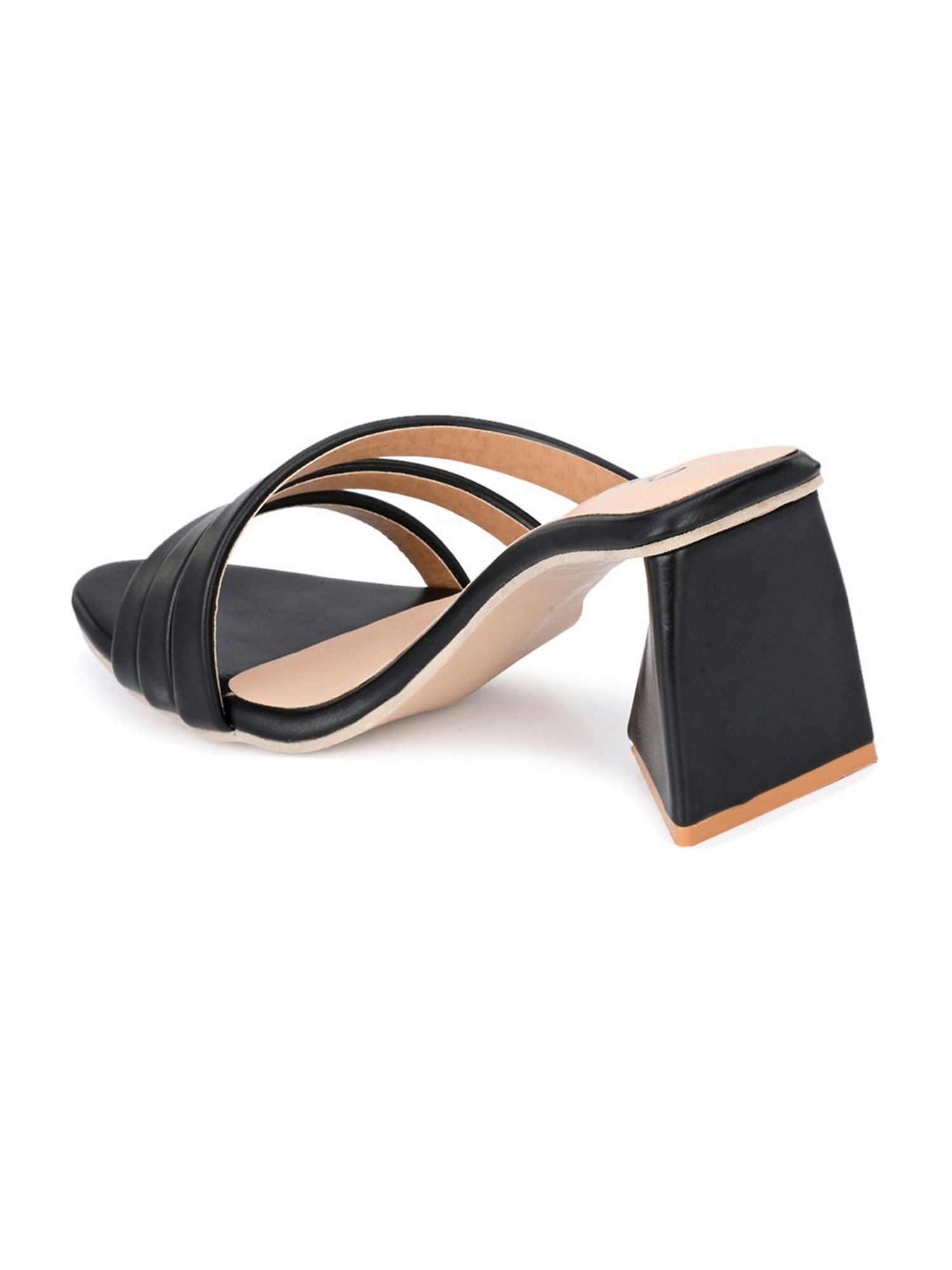 Clog London Women's Black Casual Sandals