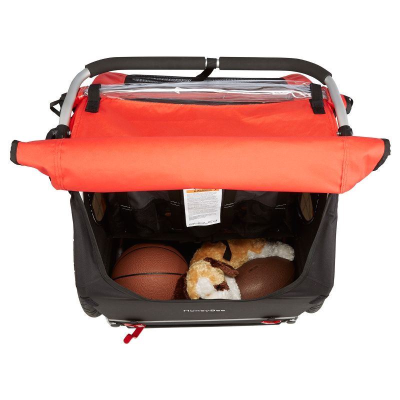 Tow Tuff TTF-2762ACBR Heavy Duty 2-in-1 Aluminum Automotive Cargo Luggage Carrier with Bike Hitch Rack