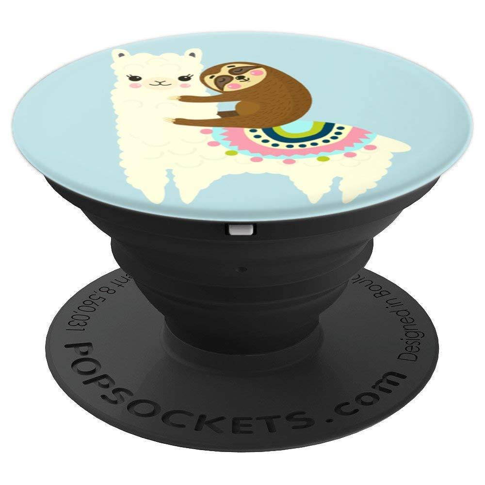 Funny Llama Popsocket cute Sloth Valentines Gift
