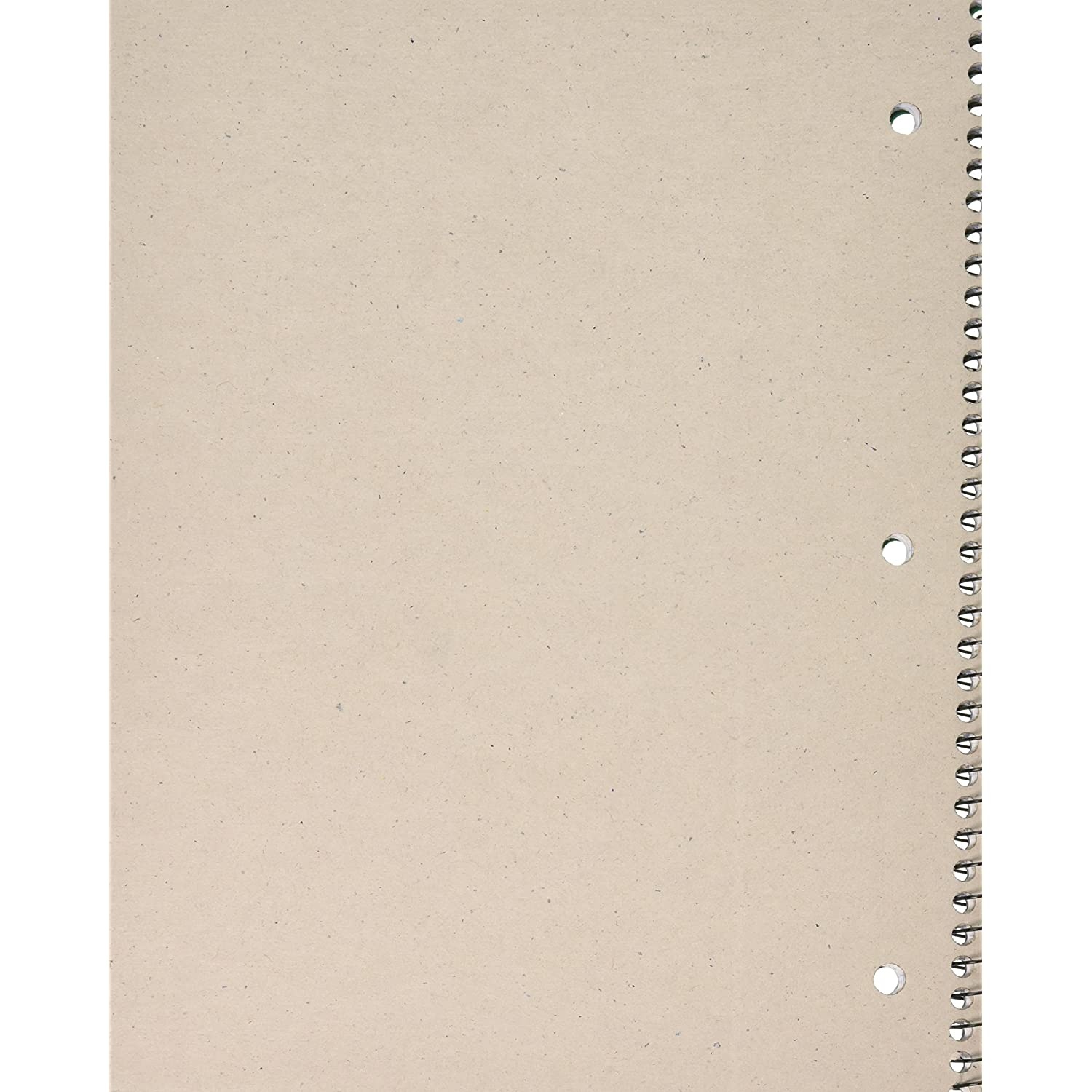 Roaring Spring Genesis Graph Ruled 1 Subject Spiral Notebook with Double Pocket, 11" x 9" 100 Sheets, Assorted Colors