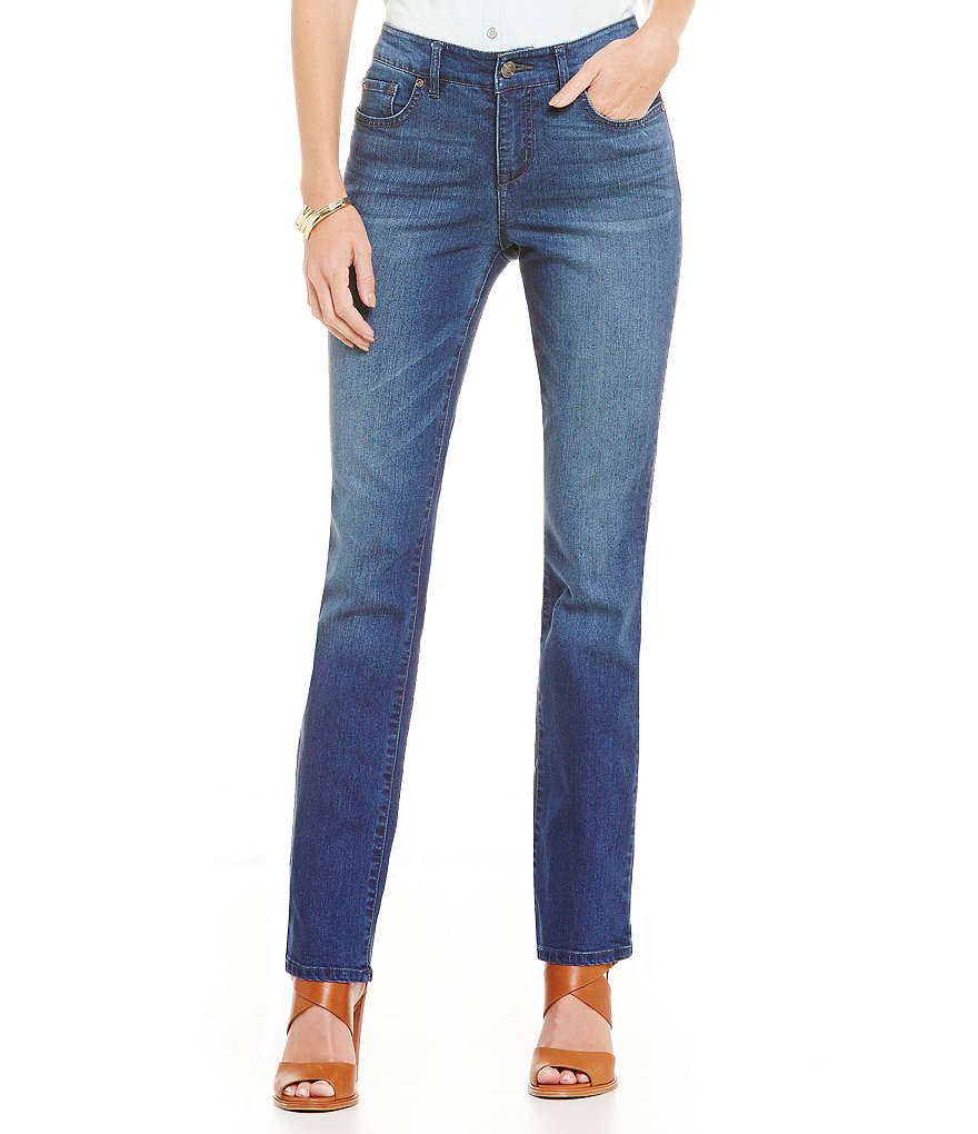 Code Bleu Chelsea Slimming Straight Leg Jeans