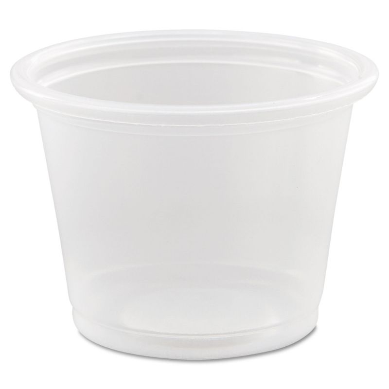 Dart Conex Complements Portion/Medicine Cups 1oz Clear 125/Bag 20 Bags/Carton 100PC