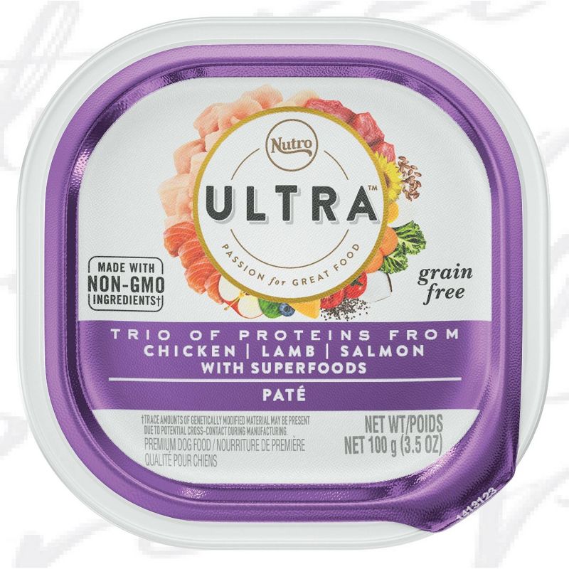 Nutro Ultra Grain-Free Paté Wet Dog Food - 3.5oz/12ct Variety Pack