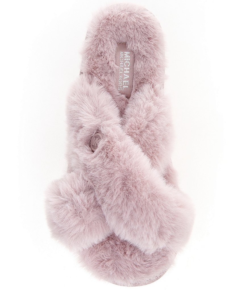 MICHAEL Michael Kors Lala Faux Fur Slippers