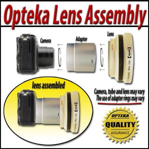 Opteka 10x HD2 Professional Macro Lens for Canon PowerShot G5 G3