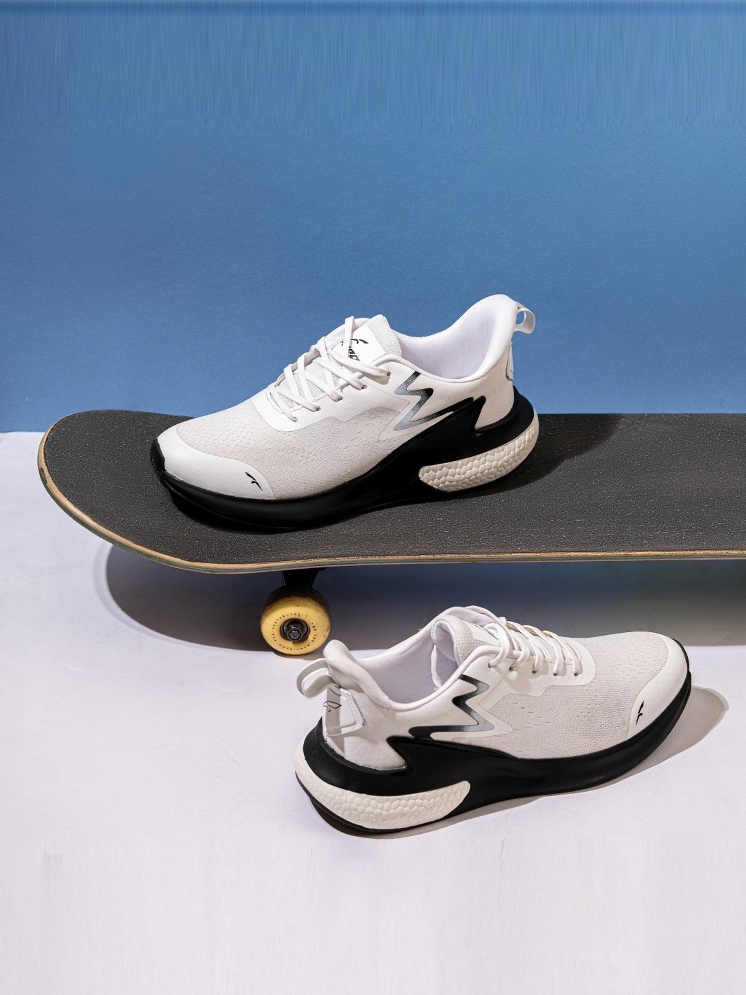 Furo by Red Chief Men White Running Shoes