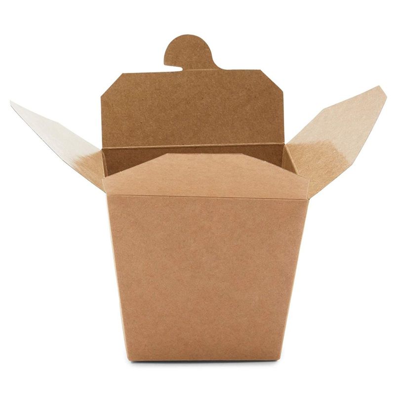 Stockroom Plus 60 Pack Take Out Boxes, Kraft Paper To Go Food Containers (32 oz)