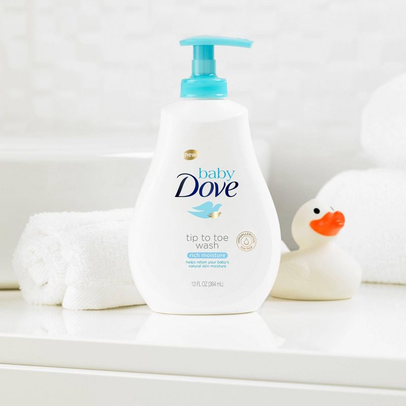 Baby Dove Rich Moisture Tip-to-Toe Wash - 13oz