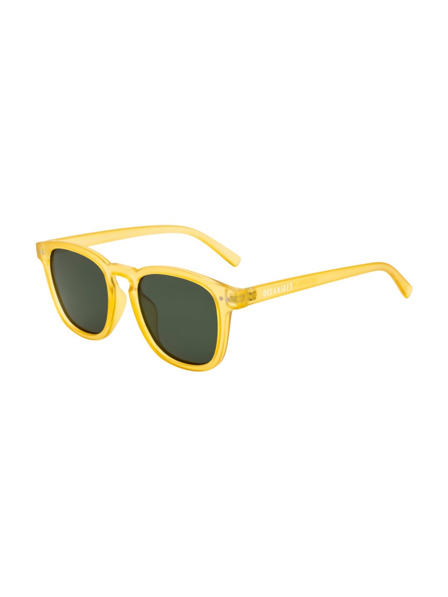 Oceanides Green Square Unisex Sunglasses